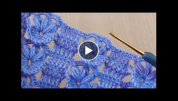 how to crochet /crochet women's vest model/tığ işi yelek modeli