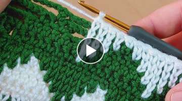 you will love this chain crochet technique / Bu zincir tığ işi tekniğine bayılacaksınız.
