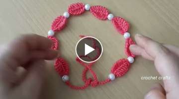 Super easy pearl bracelet-necklace-hairband making