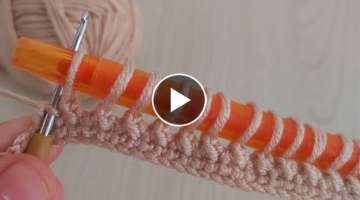 Super Easy Crochet Knitting Pattern - Çook Güzel Tığ Örgü Modeli