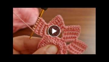 Super Easy Tunusian Knitting Pattern - Tunus İşi Şahane Örgü Modeli