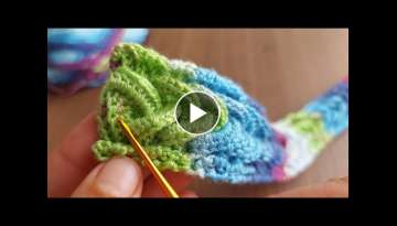 Super Easy Crochet Knitting Tığ İşi Şahanee Örgü Modeli
