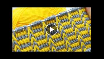 Amazing Perfect Very easy Tunisian crochet baby blanket model narration #tunisiancrochet