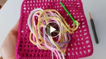 Amazing Easy Crochet Knitting Model - Bu Örgü Modeli Sizi Çok Şaşırtacak 