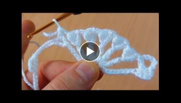 fan-great crochet knit /yelpazeler harika bir tığ işi model