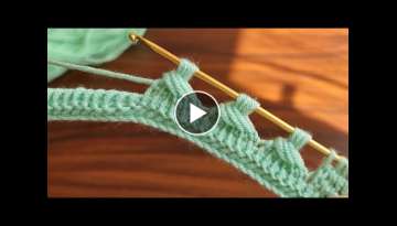 Super Easy Tunusian Knitting - How to make Tunisian Knitting Beginners online Tutorial