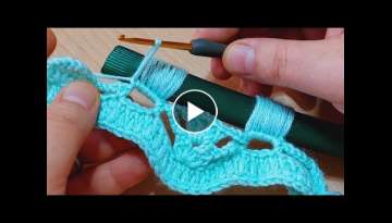 Summer crochet beautiful knitting/yazlık tığ işi örgü modeli