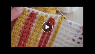 Amazing Easy Crochet Knitting - Cook Güzel Tığ İşi Örgü Modeli
