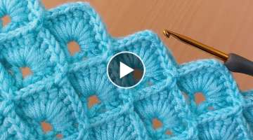 pretty flashy crochet knitting / Kolay ve gösterişli tığ işi örgü