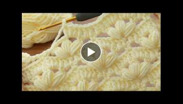 Super Easy Crochet Baby Blanket For Beginners online Tutorial #crochet