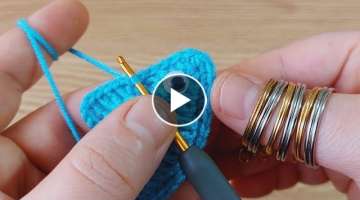 wow!!Everyone, big or small, will love this crochet keychain. büyük küçük herkes bayılacak
