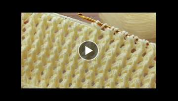 Amazing Very easy row Tunisian crochet baby blanket pattern online tutorial #tunisian