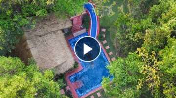 Full Video Build The Most Beautiful Swimming PoolVilla by ancient skills