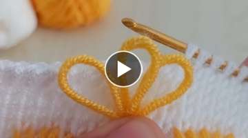 Very Easy ! How to tunisian crochet - Tunus İşi Örgü Modeline Bayilacaksınız