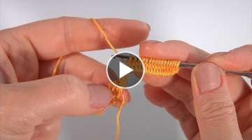 Decorate Any Model/3D Crochet/ Too EASY EDGE Trim for One Evening