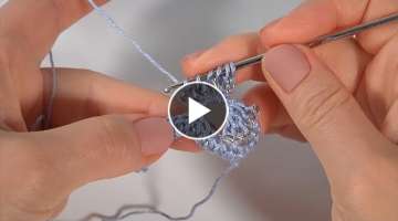 Don't miss out Crochet Easy and Interesting /Crochet with Seed Beads/ My Own Stitch Pattern