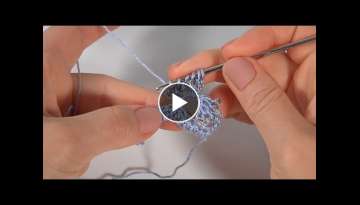 Don't miss out Crochet Easy and Interesting /Crochet with Seed Beads/ My Own Stitch Pattern