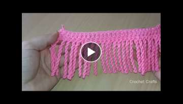 Süper easy crochet knitting -çok kolay örgü püskül yapımı