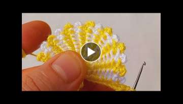 Eminim deneyeceksiniz muhteşem oldu-süper easy tunusian crochet knittng model