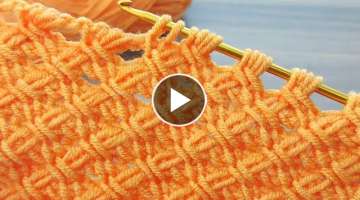 Super Easy Tunisian Crochet Baby Blanket For Beginners online Tutorial * #Tunisian