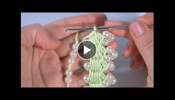 CROCHET Ideas /CROCHET QUICK and EASY/Crochet Stitch with Beads