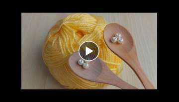 Super Easy Flower Craft Idea with Woolen - Ne Yaptığıma İnanamayacaksınız 