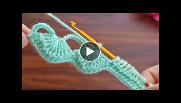 Super Super Easy Tunisian Crochet Knitting- How to make Tunisian Knitting Baby Blanket for Beginn...