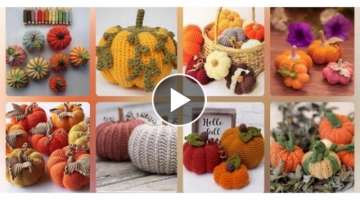 pumpkin making with crochet