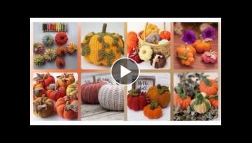pumpkin making with crochet