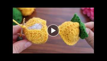 Wow Super easy very useful crochet keychain ,pincushion sell and give as a gift
