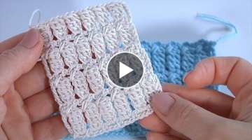 NEW Best Mindfulness Crochet Stitch Pattern/Relaxing Crochet