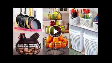 Space Saving Kitchen Organisers/ Amazon kitchen products/Racks/pantry/ Baskets
