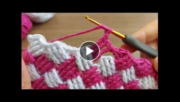 Super Easy Crochet Knitting - Tığ İşi Muhteşem Örgü Modeline Bayılacaksınız
