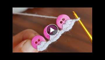 Super Easy Crochet Knitting - Incredible Muy Hermosa - Çok Güzel Tığ İşi Çok Kolay Örgü ...