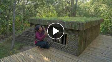 Girl Built The Most Amazing Dugout Underground Basement Shelter, Survival Shelter Ideas