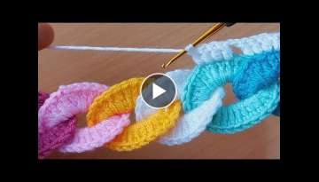 Chain crochet super easy knitting /bu örgü harika