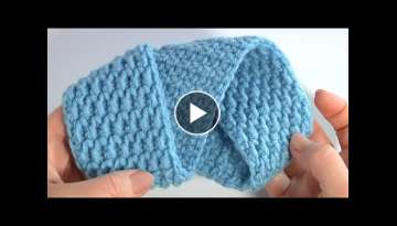 1 Round and 2 Projects/Crochet Stitch Pattern/ Crochet Headband/Quick and EASY