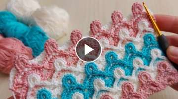 Super Easy Crochet Knitting - Bu Örgü Modeline Görenler Hayran Kaldı