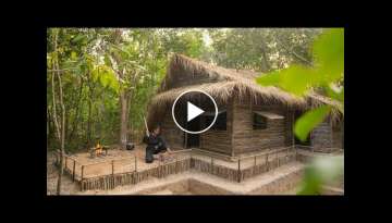 15 Days Build My Own House in the Wood, Woman Living Off The Grid