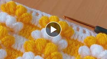Very easy very flashy crochet knitting / çok kolay çok gösterişli tığ işi örgü
