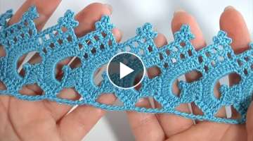 Delicate, Beautiful and Original TAPE LACE / Crochet SIMPLE and INTERESTING/ MASTER CLASS