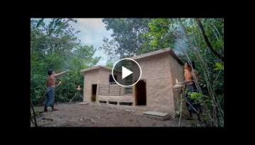 Building Dirt House by Ancient Skills