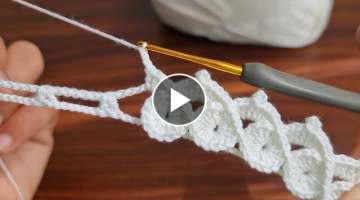 Super Easy Crochet Knitting - Tığ İşi Cook Güzel Çok Kolay Örgü Modeli