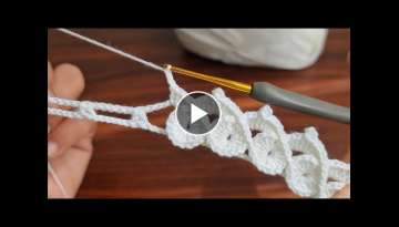 Super Easy Crochet Knitting - Tığ İşi Cook Güzel Çok Kolay Örgü Modeli