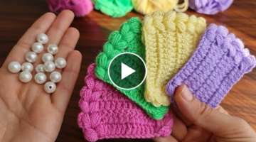 Wow!! Super Easy Crochet Knitting - Tığ İşi Göz Alıcı Örgü Modeline Bayılacaksınız