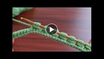 Super Easy Tunusian Knitting - Tunus İşi Şahane Kolay Örgü Modeli