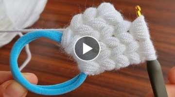 Super Easy Crochet Knitting - Tığ İşi Çok Güzel Şahane Kolay Örgü Modeline Bayılacaksı...