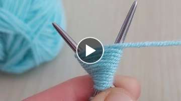 How to Knitting Needles - Muhteşem Örgü Modeli