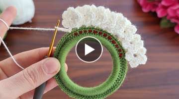 Wow Super easy, very useful crochet decoration ornament sell and give as a gift.