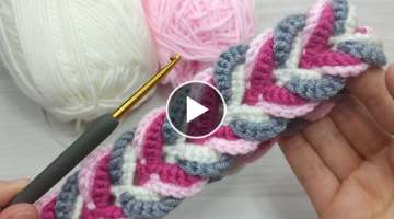Tığ işi saç bandı yapımı / crochet hand band models / #crochet #crochetblanket #knitting